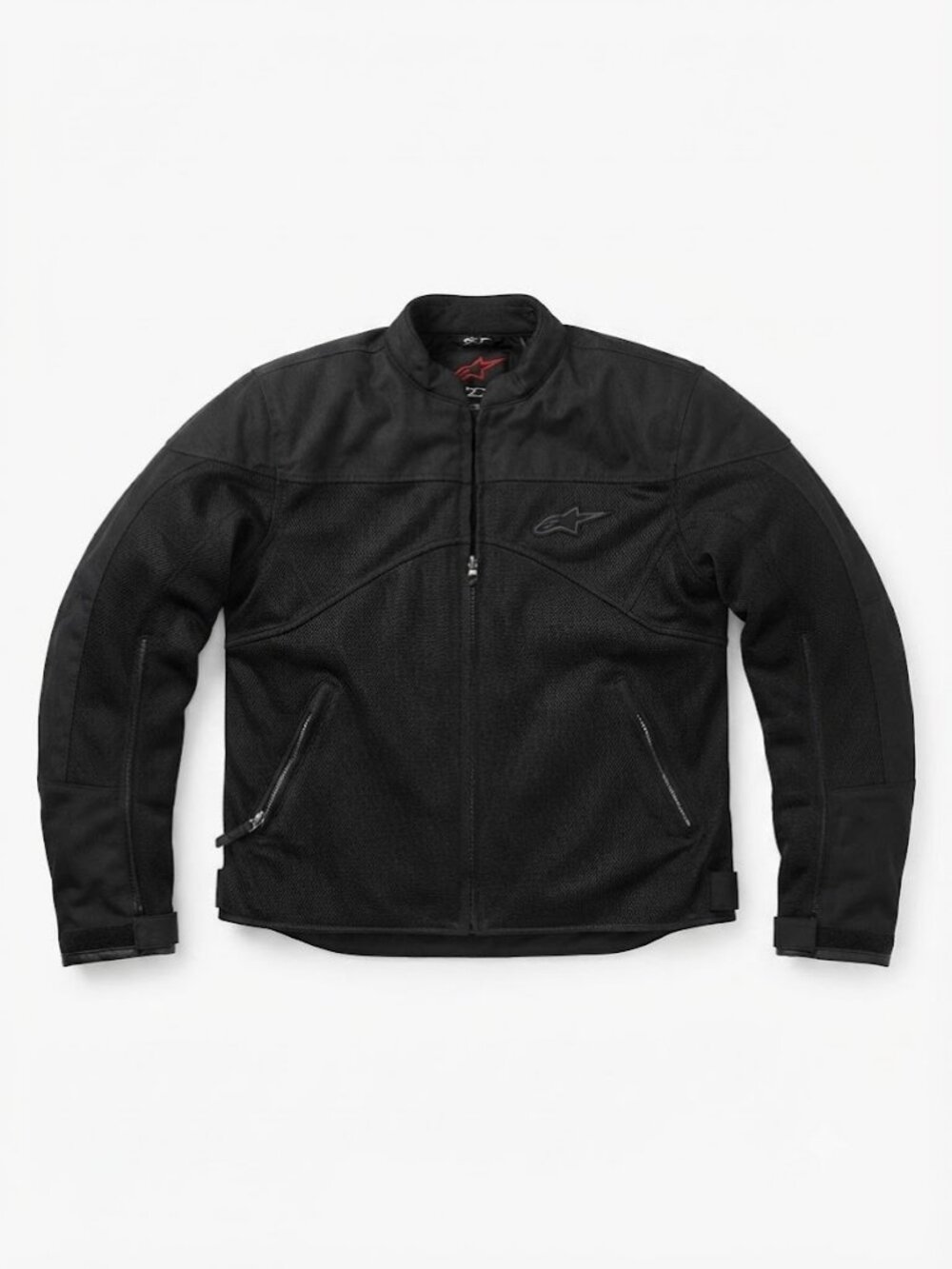 Alpinestars Air Flow Mesh Motorcycle Jacket Black Large CE Armor Ready